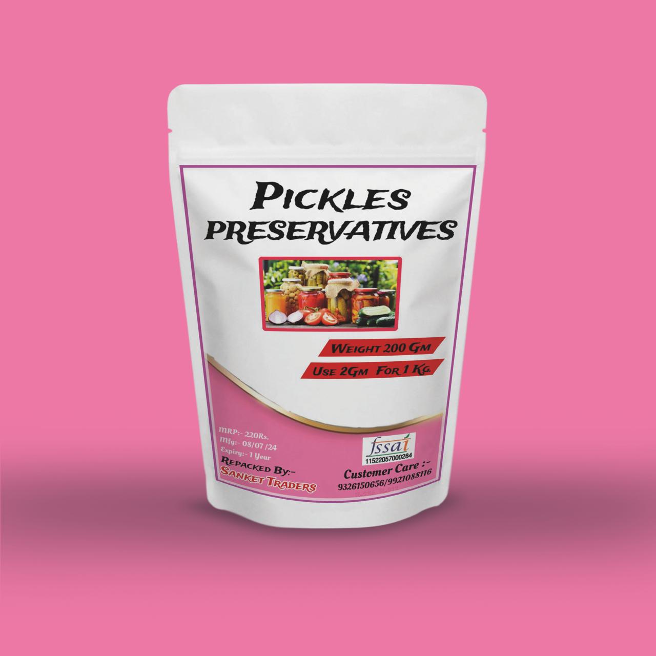 Pickles Preservatives